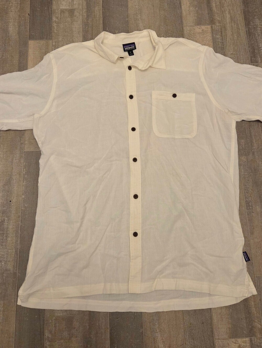 Patagonia  Men's A/C Worn Wear Organic Cottn Shirt Size XL